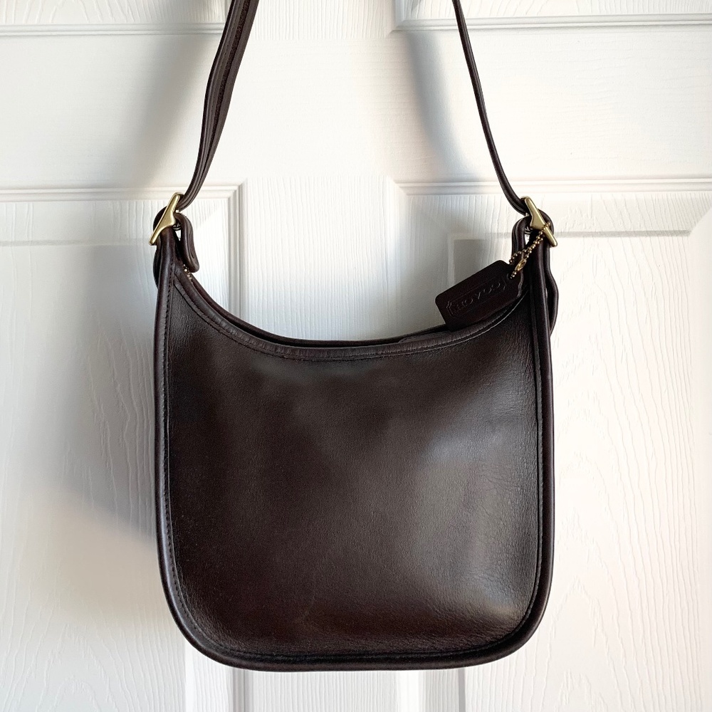 VINTAGE Coach - Y2K Beautiful chocolatey brown shoulder/crossbody bag